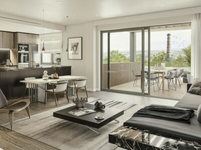 Interiores de viviendas en Residencial Fábrica de Vidrios - Sevilla