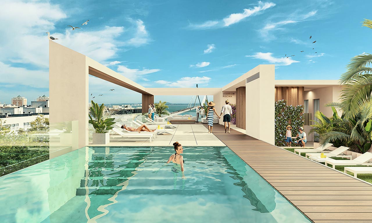 Promoción de obra nueva en Cádiz: ABU Las Cortes