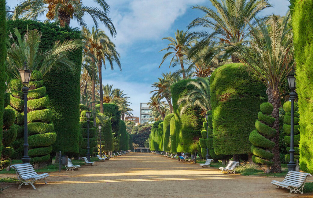 Parques en Cádiz