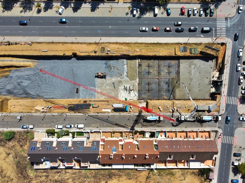 Construcción de viviendas unifamiliares en Huelva