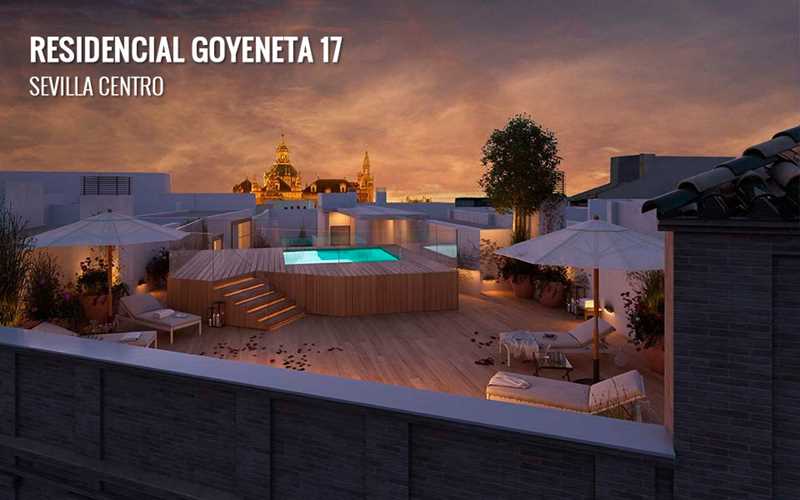 Imagen de áticos y pisos nuevos en el centro de Sevilla: Residencial Goyeneta 17