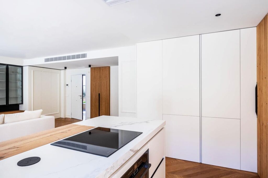 Fotos de interiores de viviendas en el Residencial Rodrigo de Triana