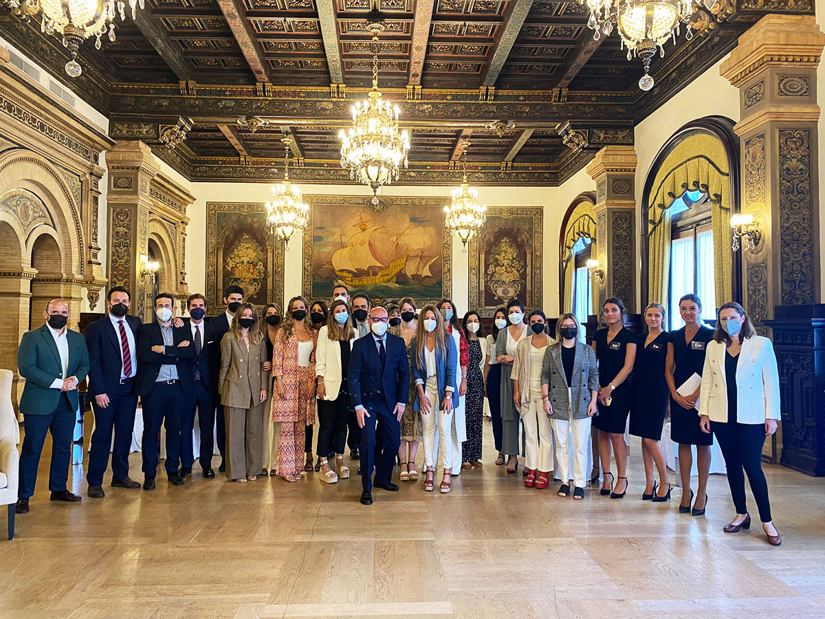 Grupo ABU en el Hotel Alfonso XIII