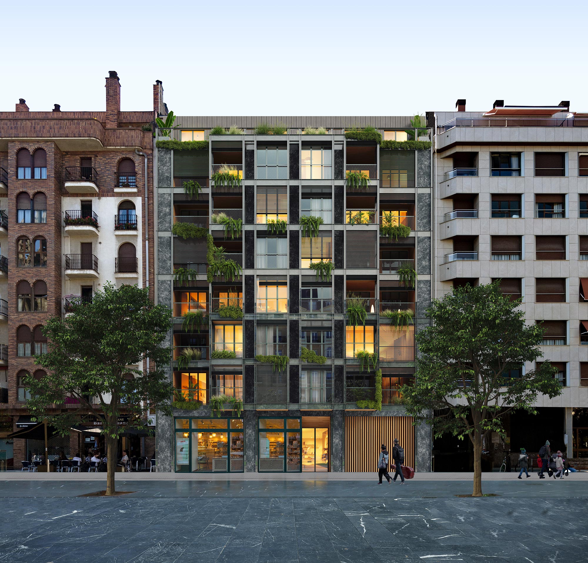 Promoción de obra nueva en San Sebastián - Donostia: Plaza de Cataluña