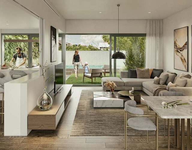 Interior de chalets adosados en Mairena del Aljarafe