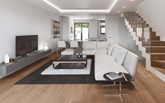 Promoción de adosados en Huelva "La Florida" - Salón 2