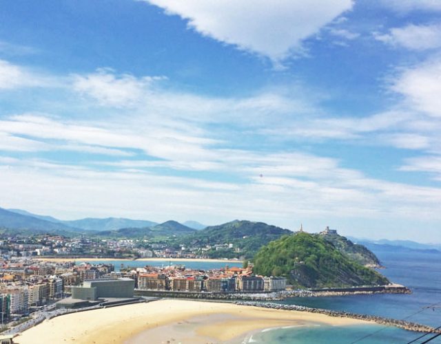 Playa en Barrio de Gros